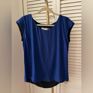 Express Royal Blue Cap Sleeve Tank Top size S
